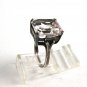 Vintage Sterling Silver CZ Ring Size 6 1/2