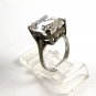 Vintage Sterling Silver CZ Ring Size 6 1/2