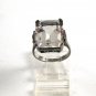 Vintage Sterling Silver CZ Ring Size 6 1/2