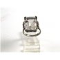 Vintage Sterling Silver CZ Ring Size 6 1/2