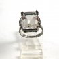Vintage Sterling Silver CZ Ring Size 6 1/2