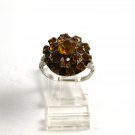 Vintage Ladies Sterling Silver Fashion Ring Size 8 1/4