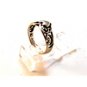 Vintage Sterling Silver Heart Ring Size 5 3/4