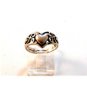 Vintage Sterling Silver Heart Ring Size 5 3/4