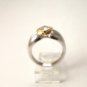 Vintage Sterling Silver Engagement Ring Size 7 1/4 555