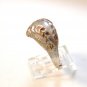 Vintage Sterling Silver Heart Ring Size 9 1/4