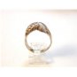 Vintage Sterling Silver Heart Ring Size 9 1/4
