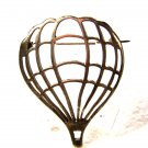 Vintage Up Up & Away Sterling Silver Hot Air Balloon Brooch Unbranded 7215