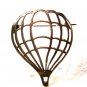 Vintage Up Up & Away Sterling Silver Hot Air Balloon Brooch Unbranded 7215