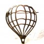 Vintage Up Up & Away Sterling Silver Hot Air Balloon Brooch Unbranded 7215