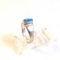 Vintage Sterling Silver & Opal Ring Size 6 1/2