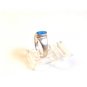 Vintage Sterling Silver & Opal Ring Size 6 1/2