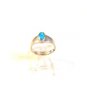 Vintage Sterling Silver & Opal Ring Size 6 1/2