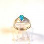 Vintage Sterling Silver & Opal Ring Size 6 1/2
