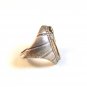 Vintage Sterling Silver Flower Ring Size 7 1/4