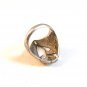 Vintage Sterling Silver Flower Ring Size 7 1/4
