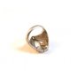Vintage Sterling Silver Flower Ring Size 7 1/4