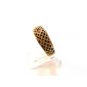 Vintage Gold Vermeil Cz Band Ring Size 8 1/4