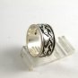 Mexican Taxco Sterling Silver Dolphin Band Ring Size 7 3/4