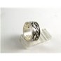 Mexican Taxco Sterling Silver Dolphin Band Ring Size 7 3/4