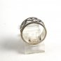 Mexican Taxco Sterling Silver Dolphin Band Ring Size 7 3/4