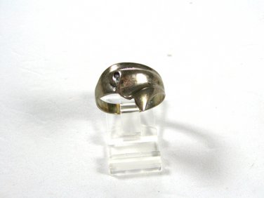 Sterling Silver Ring Size 10 1/2 Unbranded 7415