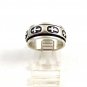 Sterling Silver Cross Worry Spinner Ring Size 8 3/4 04152014
