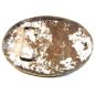 Vintage Mexican Alpaca Silver Horse Pony Western Cowboy Belt Buckle 5" X 3 1/2"