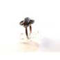 Vintage Sterling Silver & Black Onyx Ring Sz 8 1/2