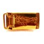 Vintage Gold Tone Western Cowboy Belt Buckle Old New Stock