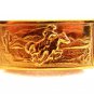 Vintage Gold Tone Western Cowboy Belt Buckle Old New Stock