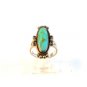 Bells Trading Post Native American Sterling & Turqouise Ring Size 5 1/2