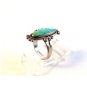 Bells Trading Post Native American Sterling & Turqouise Ring Size 5 1/2