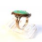 Bells Trading Post Native American Sterling & Turqouise Ring Size 5 1/2