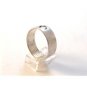Vintage Sterling Silver Cross Ring Size 12 1/2