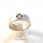 Vintage Sterling Silver Cross Ring Size 12 1/2