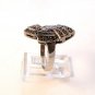 Vintage Sterling Silver & Marcasites Ring Size 8 1/4