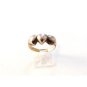 Vintage Sterling Silver 3 Three Heart Ring Size 7