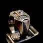 Vintage Sterling Silver & CZs Ring Size 11 1/2