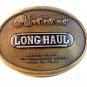 Vintage Long Haul Belt Buckle for Professional Truckers Made in U.S.A.