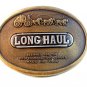 Vintage Long Haul Belt Buckle for Professional Truckers Made in U.S.A.