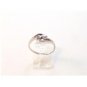 Vintage Sterling Silver Two 2 Heart Ring Size 8