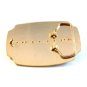 New Old Stock Gold Tone Black Enamel Western Cowboy Belt Buckle