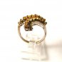 Vintage Sterling Silver & Citrine Ring Size 8
