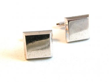 Vintage Silver Tone Cufflinks Signed Hickok U.S.A.