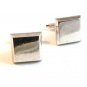 Vintage Silver Tone Cufflinks Signed Hickok U.S.A.