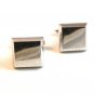 Vintage Silver Tone Cufflinks Signed Hickok U.S.A.