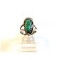Vintage Signed Southwest Sterling & Turquoise Ring Size 5 1/2