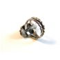 Vintage Signed Southwest Sterling & Turquoise Ring Size 5 1/2