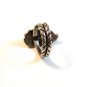 Vintage Signed Southwest Sterling & Turquoise Ring Size 5 1/2